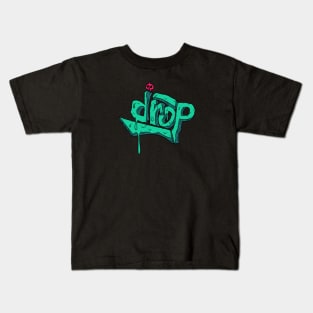 Drop doodle vektor Kids T-Shirt